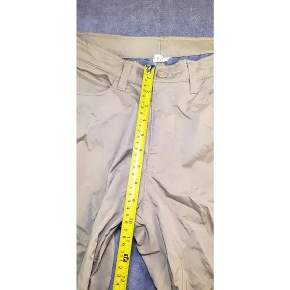 Under Armour UA Loose Fit Tech Golf Pants Men's 32x32 Tan Flat Front Za3-28 - Picture 5 of 12